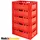TSGPS Fleischkiste E2 60 x 40 cm 5-tlg. rot