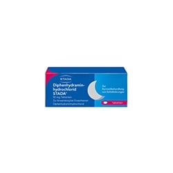 Diphenhydraminhydrochlorid Stada 50 mg Tabletten 20 St