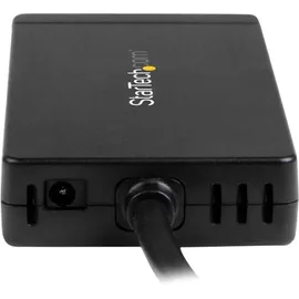 Startech 3-Port USB-C and GbE - Schwarz