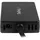 Startech 3-Port USB-C and GbE - Schwarz