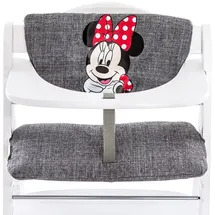 hauck Hochstuhlauflage & Sitzverkleinerer - Disney Deluxe Minnie Grey