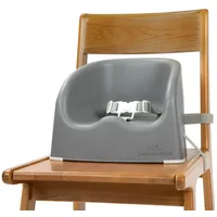 Bebeconfort Essential Booster, Sitzerhöhung, ab einem Alter von 6 Monaten bis 3 Jahren, bis 15 kg, Warm Grey - One Size