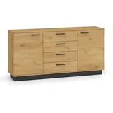petits-meubles Ysia 170 cm Schwarz