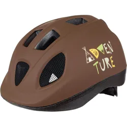 Kinder Fahrradhelm Adventure Braun XS/46-53cm