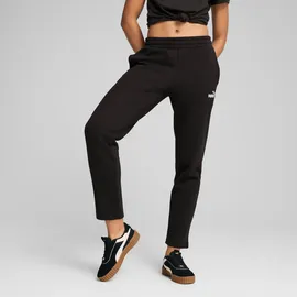 Puma Damen ESS Small No. 1 Logo FL op Gestrickte Hosen, Puma Black,