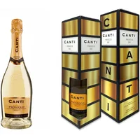 Canti - Prosecco D.O.C. extra trocken Millesimato wein Geschenkbox, italienische Glera-Rebsorte aus Veneto, fruchtiger und blumiger Geschmack, 6x750 ml