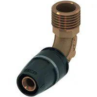 TECE TECElogo Push Winkelübergangsnippel, Rotguss/Siliziumbronze, 8713305, Ausführung: Dimension 25