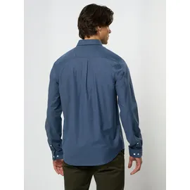 MCS Langarmhemd Blau M