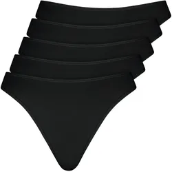NUR DIE Damen String Basic 5er Pack