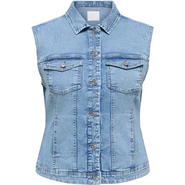 ONLY CARMAKOMA Weste in Hellblau | Gr.: 46,