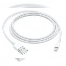 Apple Lightning auf USB Kabel Lightning Stecker auf USB Typ A Stecker 1.00 m weiß