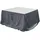 Hespéride Hambo Schutzhülle für Tisch rechteckig 265 x 125 x 80 cm Grau