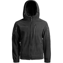Mil-Tec Fleece Gen.2 Kälteschutz, Textiljacke - Schwarz - M