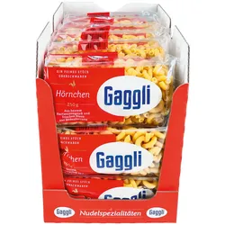Gaggli Hörnchen 250 g, 18er Pack