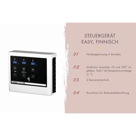Karibu Quadro 1 inkl. 9 kW Ofen + ext. Steuerung