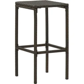 vidaXL Gartenbar-Set 7-tlg. Braun