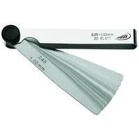 Helios-Preisser Helios Preisser Fühlerlehre 21 Blatt 0,05-2,00 mm 100 mm