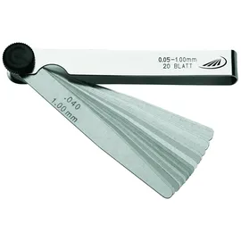 Helios-Preisser Helios Preisser Fühlerlehre 21 Blatt 0,05-2,00 mm 100 mm
