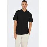 Only & Sons ONSBEN REG SS POLO SHIRT NOOS schwarz M