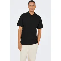 Only & Sons ONSBEN REG SS POLO SHIRT NOOS schwarz M