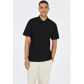 Only & Sons ONSBEN REG SS POLO SHIRT NOOS schwarz M
