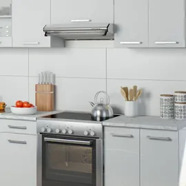 Vicco Küchenzeile Raul 240 cm weiß hochglanz