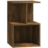 vidaXL Nachtschrank Räuchereiche 35 x 35 x 55 cm Braun