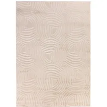 KADIMA DESIGN Teppich Beige, Textil, Abstrakt, Rechteckig, 150x80 cm, pflegeleicht, Teppiche – Böden, Teppiche