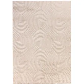KADIMA DESIGN Teppich Beige, Textil, Abstrakt, Rechteckig, 150x80 cm, pflegeleicht, Teppiche – Böden, Teppiche