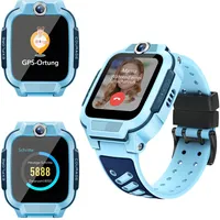 imoo Z3 Smartwatch Kinder mit GPS und Telefon, 4G Kinder Smartwatch mit Klassenzimmer Modus, Messaging, SOS-Funktion, IP68 Wasserdicht, Schrittzähler Kinderuhr Junge, 1,5" Bildschirm (Z3-Blau)