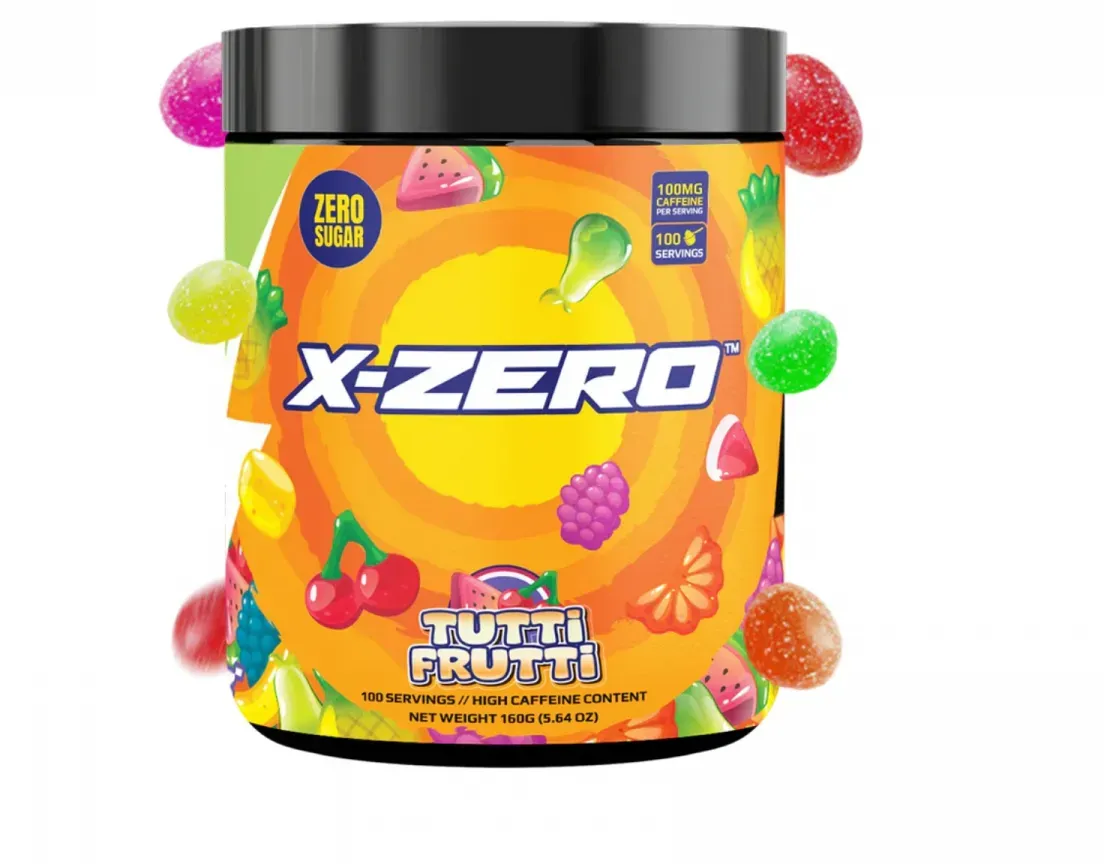 X-Gamer X-Zero Tutti Frutti - 100 Portionen