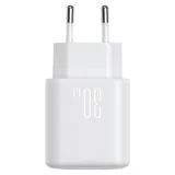 Joyroom JR-TCF24 USB-C PD 30W QC SFC - weiß + 1m USB-C Kabel