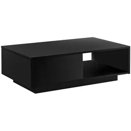 [en.casa] Biskra Schwarz Hochglanz 95 x 55 x 31 cm
