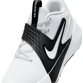 Nike Team Hustle D Basketballschuhe Kinder 101 - white/white-black 39