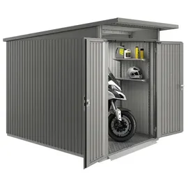 Biohort AvantGarde A3 1,8 x 2,6 m quarzgrau-metallic Doppeltür