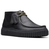 CLARKS Torhill Hi Glattleder, schwarz - Gr.: 42