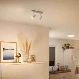 WIZ Imageo 2er-Spot 2x5W Deckenleuchte dimmbar weiß