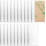 ECENCE Neodym Klebe-Magnete 20 Stck. selbstklebend Quader Klein 20x10x1mm Rechteckig