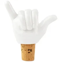 donkey products Flaschenverschluss, Weiß, Keramik, und Kork