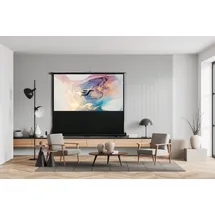 Elite Screens ezCinema – Mobile Leinwände-EZ CINEMA - Portable Projection Screens by Elite Screens-Elite Screens, Beamer Leinwand, Projektionsleinwand, Heimkino MaxWhite / Klassisch (4:3) / 135" (274 x 206 cm)