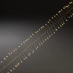 Konstsmide Micro LED Lichterkette messingfarben Draht
