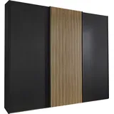 Wiemann Drehtürenschrank Denver 246,3 x 217 x 67 cm Grau