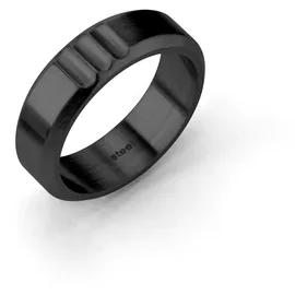 FYNCH-HATTON Fingerring Modern Masculinity Edelstahl schwarz 60