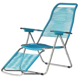 JAN KURTZ Spaghetti Armlehnsessel 60 x 48 x 110 cm Blau