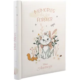 Grupo Erik Fotoalbum zum Selbstgestalten Disney Aristocats - Scrapbook Weiße Seiten Fotoalbum Klein 24 x 32 cm - Photoalbum 30 selbstklebend Seiten Fotobuch zum Selbstgestalten Disney Geschenke Merch