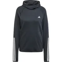 Adidas Own the Run 3-Streifen Hoodie Damen schwarz S