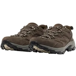 Wanderschuh JACK WOLFSKIN "VOJO TOUR TEXAPORE LOW M", Gr. UK 9,5 - EU 44, Normalschaft, braun (cold, coffee), Hauptmaterial: Synthetic ; ;Second Material: Textile; Futter: Texapore Ecosphere Pro ;Sole: Rubber / EVA; 100% Rubber/ EVA, Schuhe