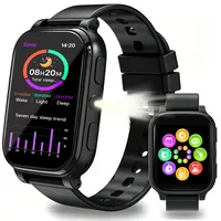 pmstuy Smartwatch Kinder 1,83" HD, Kinder Smartwatch mit 18 Spiele, Schlafmonitor, Schrittzähler Uhr, Taschenlampe, Wecker, IP68 Wasserdicht Kinderuhr, Fitness Tracker Geschenk für Jungen und Mädchen