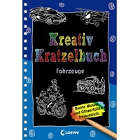 Loewe Kreativ-Kratzelbuch: Fahrzeuge