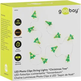 goobay LED-Lichterkette 1 m warmweiß